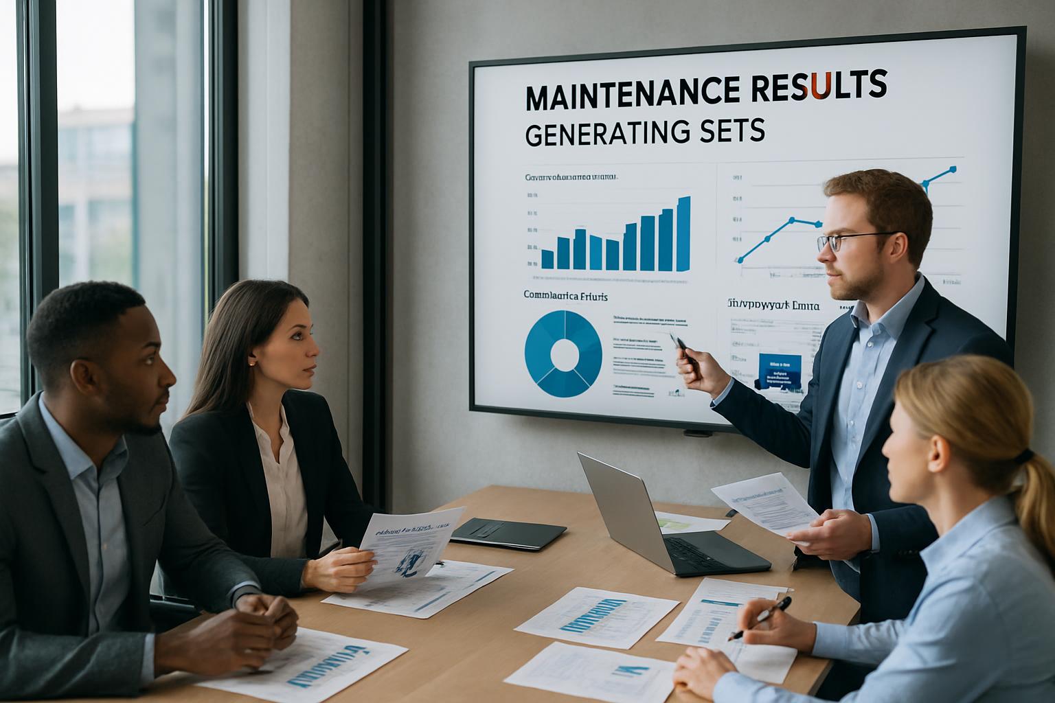 Resultados y análisis de Mantenimiento grupos electrógenos en entorno empresarial 2026
